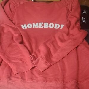 Maurices Red Homebody Sweatshirt